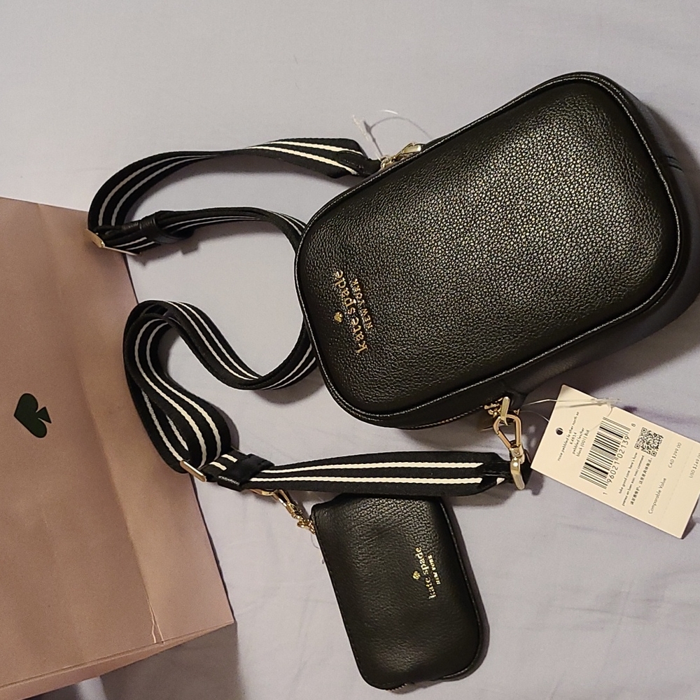NWT Kate Spade Rosie Pebbled Leather North South Phone Crossbody